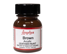 Angelus® Brown Acrylic Leather Paint