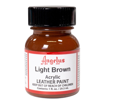 Angelus® Light Brown Acrylic Leather Paint