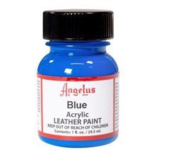 Angelus® Blue Acrylic Leather Paint 1 Oz