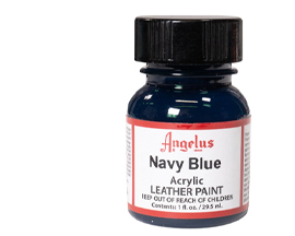 Angelus® Navy Blue Acrylic Leather Paint