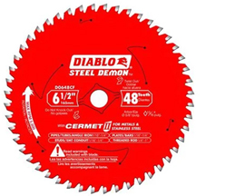 Diablo Saw Blade 6-1/2" x 48T