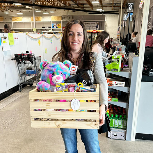 Easdter Basket Winner.