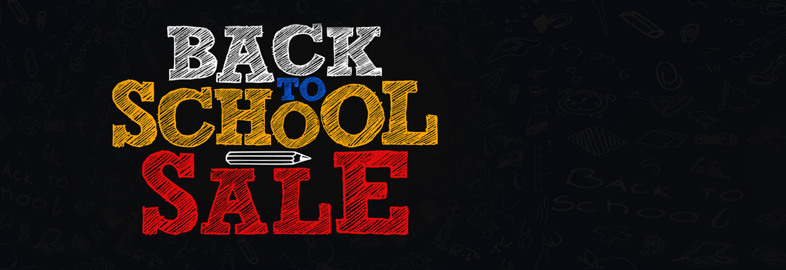 Send your kids off to school with great gear purchased during our Back to School Sale.