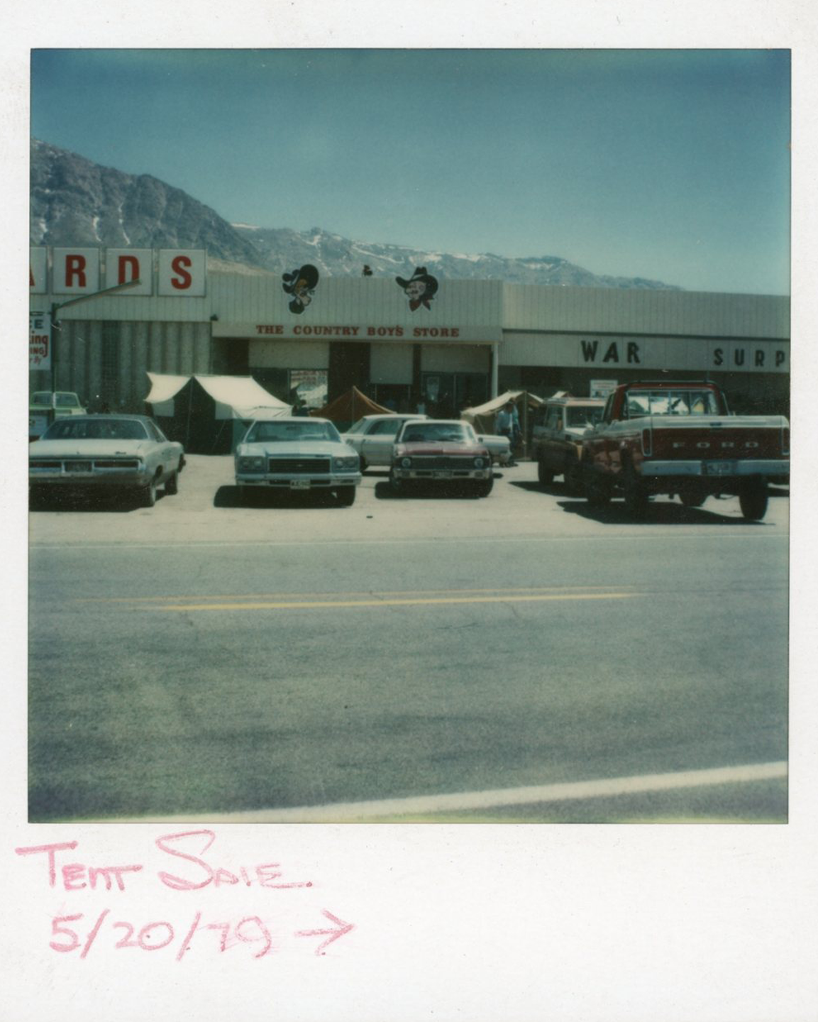 Tent Sale