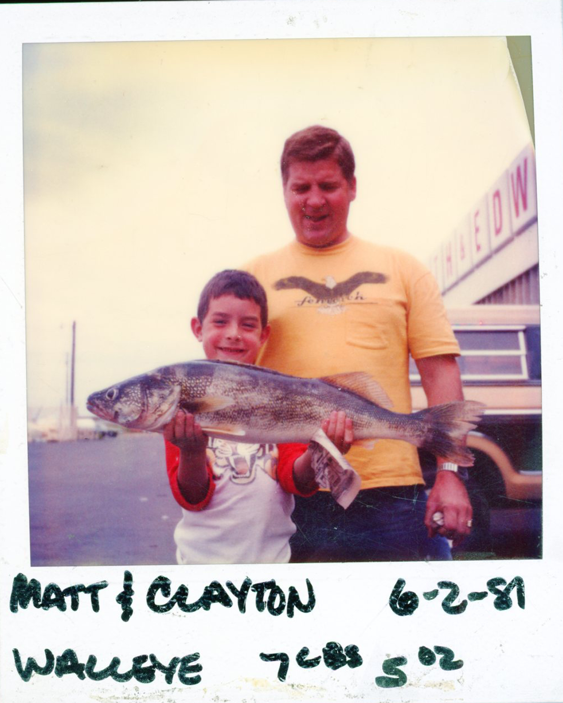 Matt and Clayton 6/2/81