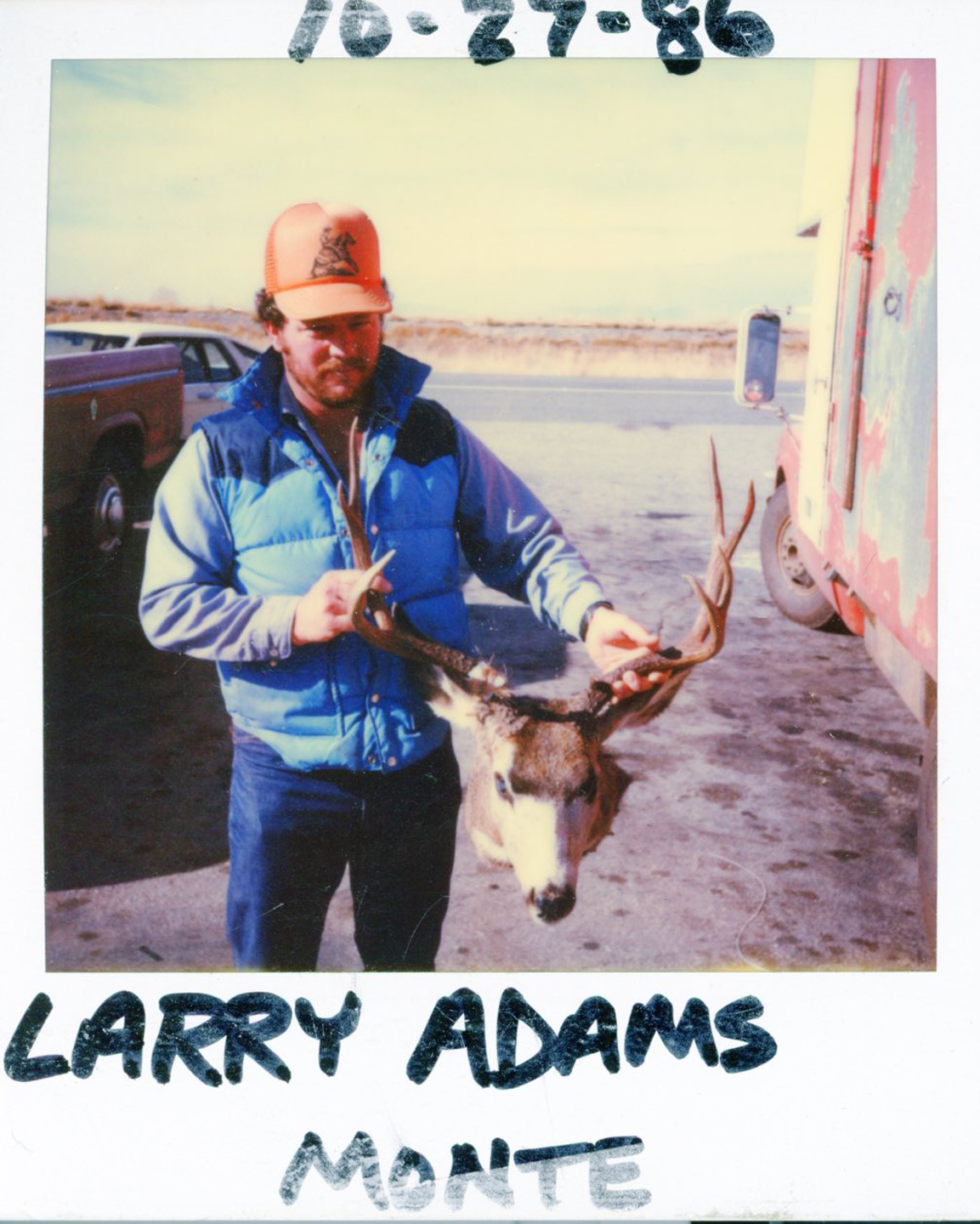Larry Adams 10/27/86