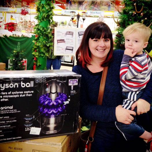 Meredith our Dyson Vacuum winner!