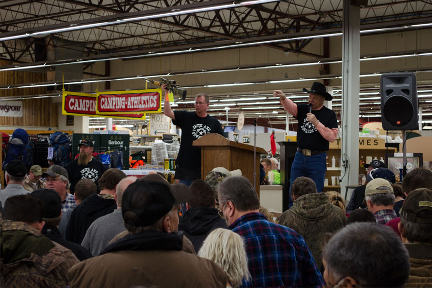 The Smith and Edwards Gun Auction is a MUST-GO!