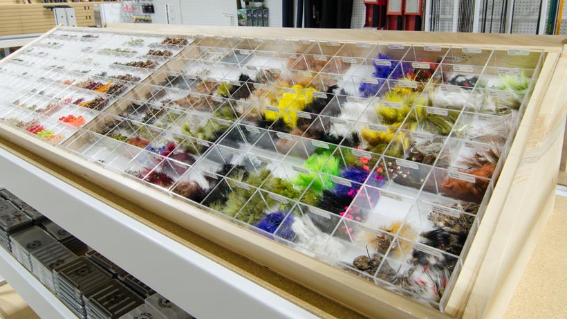 Fly fishing flies at Smith  & Edwards