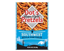 Dot's Homestyle Southwest Flavored Pretzels - 1 Lb. Bag