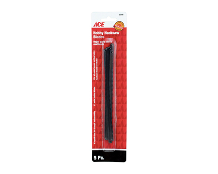 Ace Bi-Metal 6 in. Hacksaw Blade - 5 pk