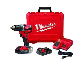 Milwaukee® 18 Volt 1/2 in. Cordless Compact Drill & Driver Kit
