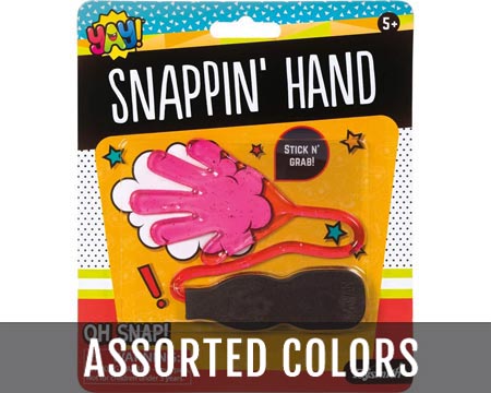 Toysmith® Snappin' Hand - Assorted Colors