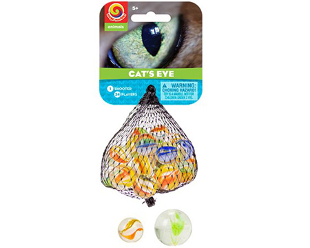 Play Visions® 25-piece Marbles Set - Cats Eye