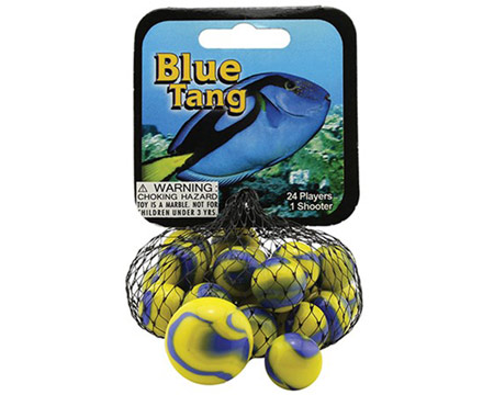 Play Visions® 25-piece Marbles Set - Blue Tang