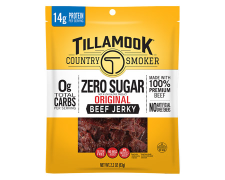 Tillamook® Zero Sugar Original Beef Jerky - 2.2 oz.