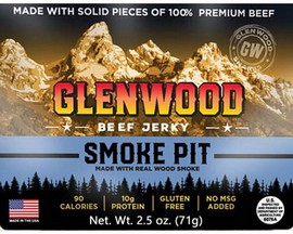 Glenwood Smoke Pit Beef Jerky - 2.5 oz.