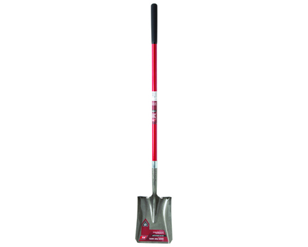 Ace® Square Point Shovel with Fiberglass Handle