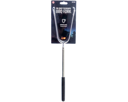 SE Stainless Steel Telescopic BBQ Fork