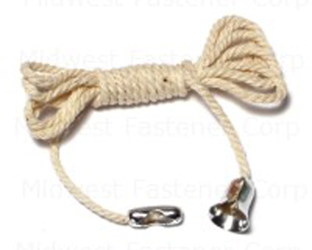 Midwest Fastener® Cotton String Pull Cord - 3 ft.
