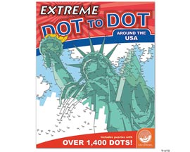 MindWare® Extreme Dot-to-Dot Puzzle Book - Around the USA