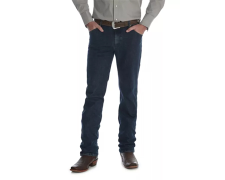 Wrangler® Men's Premium Performance Cowboy Cut Advanced Comfort Wicking Regular-Fit Jeans - MR Wash