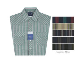 Wrangler® Sport Big & Tall Western Snap Short Sleeve Shirt - Assorted