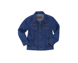 Wrangler® Boy's Cowboy Cut Unlined Denim Jacket