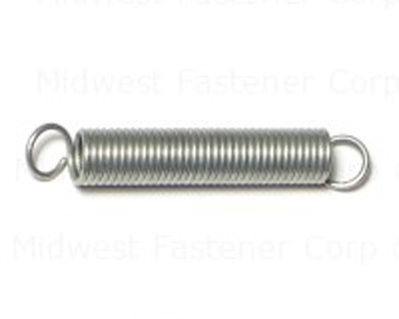Midwest Fastener® Steel Extension Spring - 1/4 in. x 1-9/16 in.