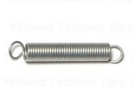 Midwest Fastener® Steel Extension Spring - 1/4 in. x 1-9/16 in.