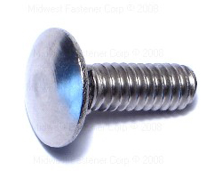 Midwest Fastener® Stainless Steel Carriage Bolts - Course Thread