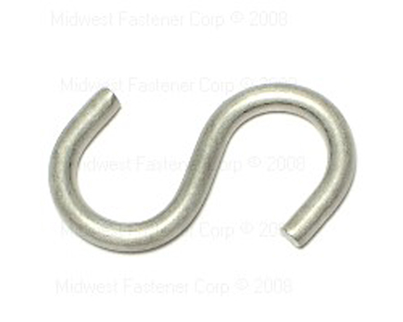 Midwest Fastener® Stainless Steel "S" Hooks - Medium Wire