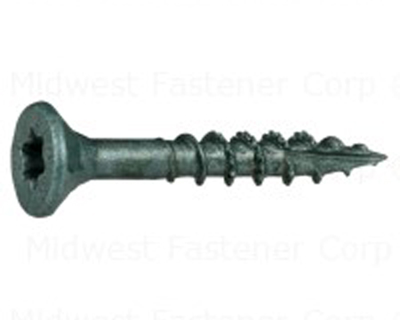 Midwest Fastener® Saber Drive Green T25 Deck Screws - 1 lb. Box