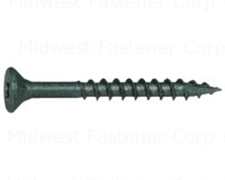 Midwest Fastener® Saber Drive Green T25 Deck Screws - 5 lb. Box