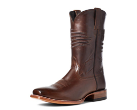 Ariat® Men's Circuit Patriot Square Toe Western Boot - Bar Top Brown