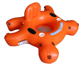 Fluzzle Tube 3 River Tube - Orange