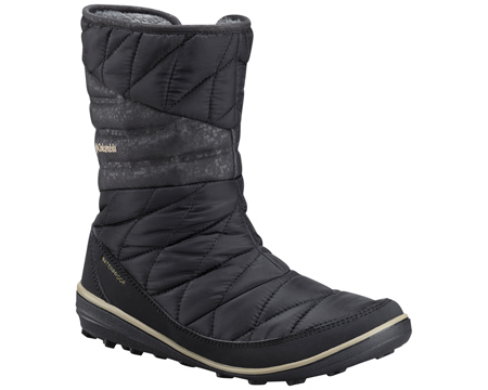 Columbia® Women's Heavenly Slip II Omni-Heat Winter Boot - Black/Silver Sage