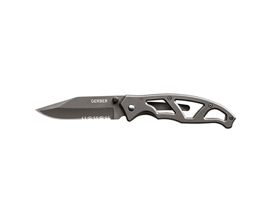 Gerber Knives® Paraframe I - TI-Grey, Serrated Knife