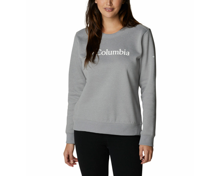 Get your Columbia® Women's Logo Crew Neck Sweater at your Smith & Edwards!