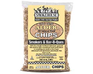 Smokehouse® All-Natural Wood Smoking Chips - Alder