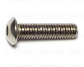Midwest Fastener® Stainless Steel Coarse Button Socket Cap Screw - 1/4 - 3/8 in.