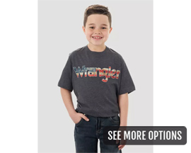 Wrangler® Boy's Western Front Graphic T-Shirt