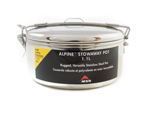 MSR Alpine™ Stowaway Stainless Steel 1.1 Liter Pot