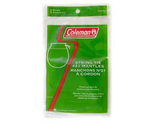 Coleman® String Tie Propane Lantern #21 Replacement Mantles - 2 pack