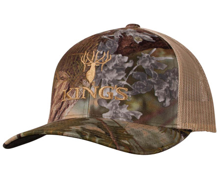 King's Camo® Original Logo Mesh Snapback Hat