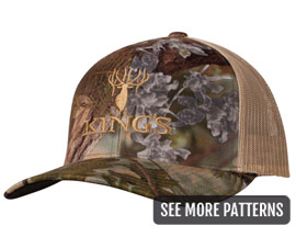 King's Camo® Original Logo Mesh Snapback Hat