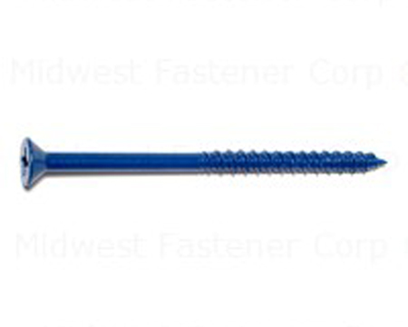 Midwest Fastener® Blue Ruspert Phillips Masonry Screw