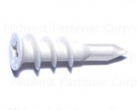 Midwest Fastener® E-Z® Plastic Drywall Anchor - No. 6