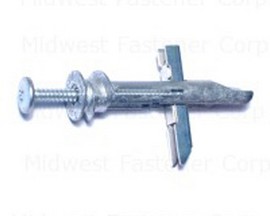 Midwest Fastener® E-Z® Zinc Toggle Anchor - No. 8