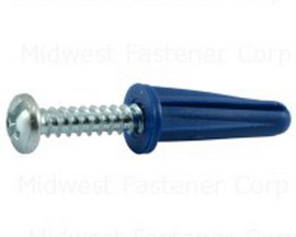 Midwest Fastener® Combo Pan Anchor Kit - No. 6 - No. 8